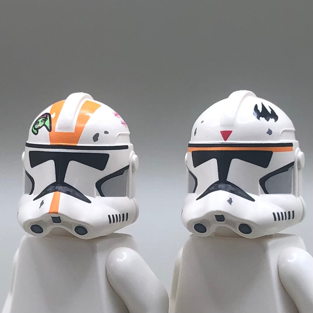 Custom lego clone fashion helmets