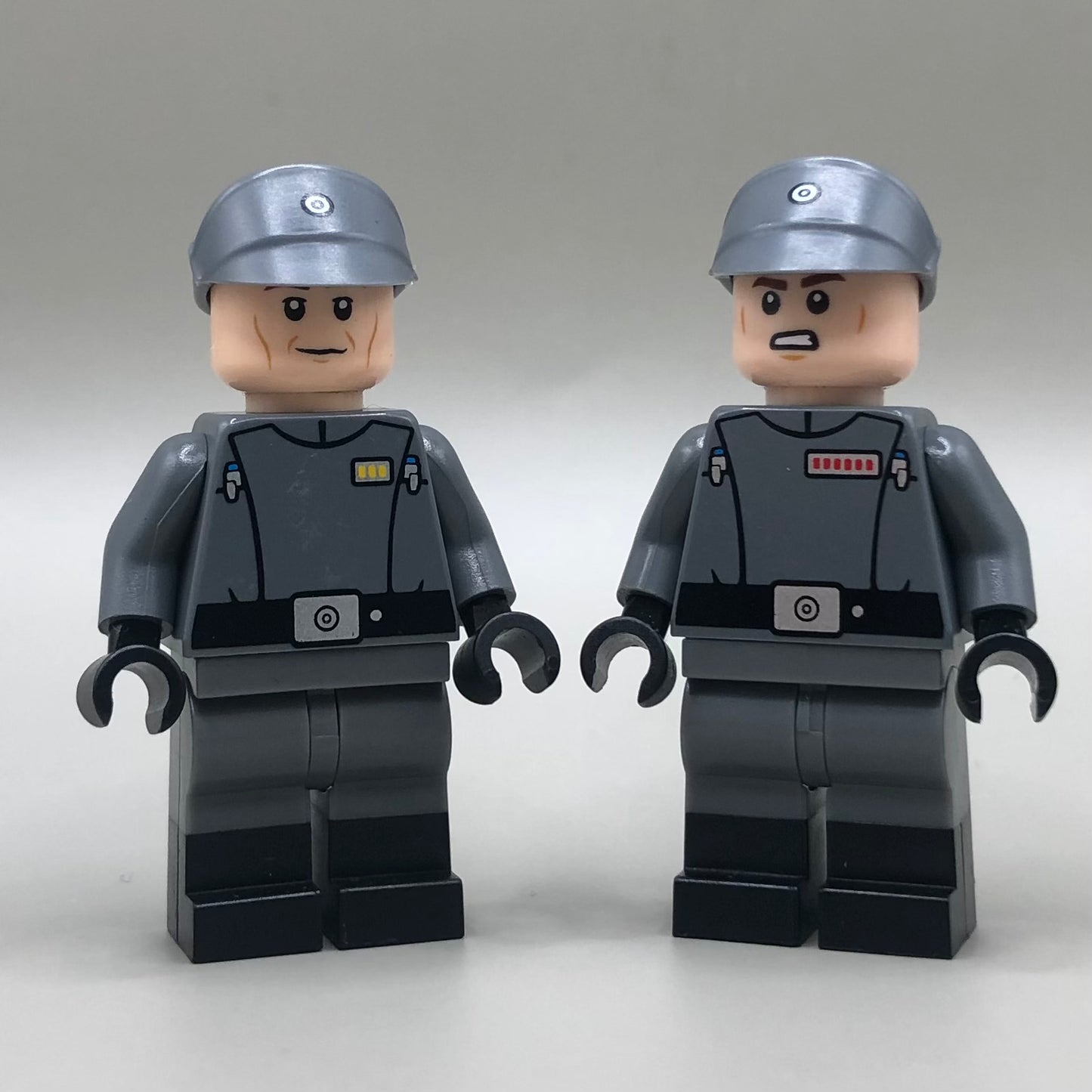 Legs, Gray w/ Black Boots - LEGO® Part