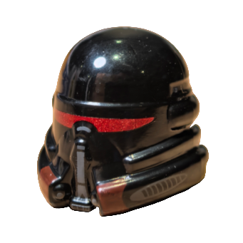 commander char motorcycle helmet Clone Helmet, Purge Commander