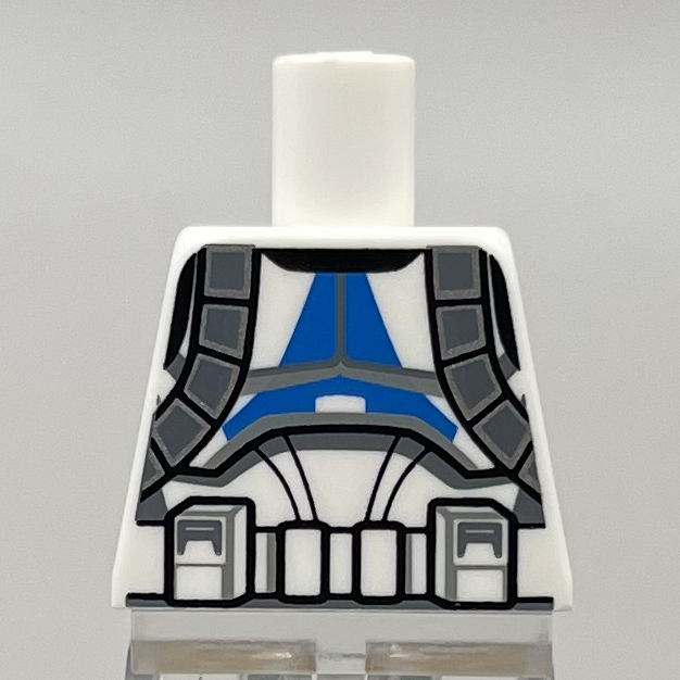 Clone Torso, 501st w/ Backpack Straps - PTW