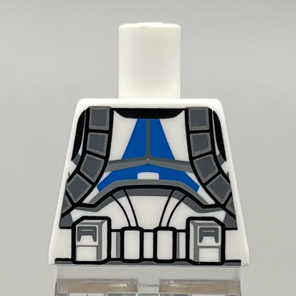 Clone Torso, 501st w/ Backpack Straps - PTW