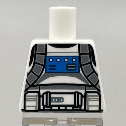 Clone Torso, 501st w/ Backpack Straps - PTW