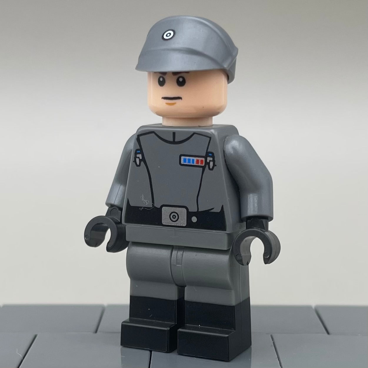 Legs, Gray w/ Black Boots - LEGO® Part